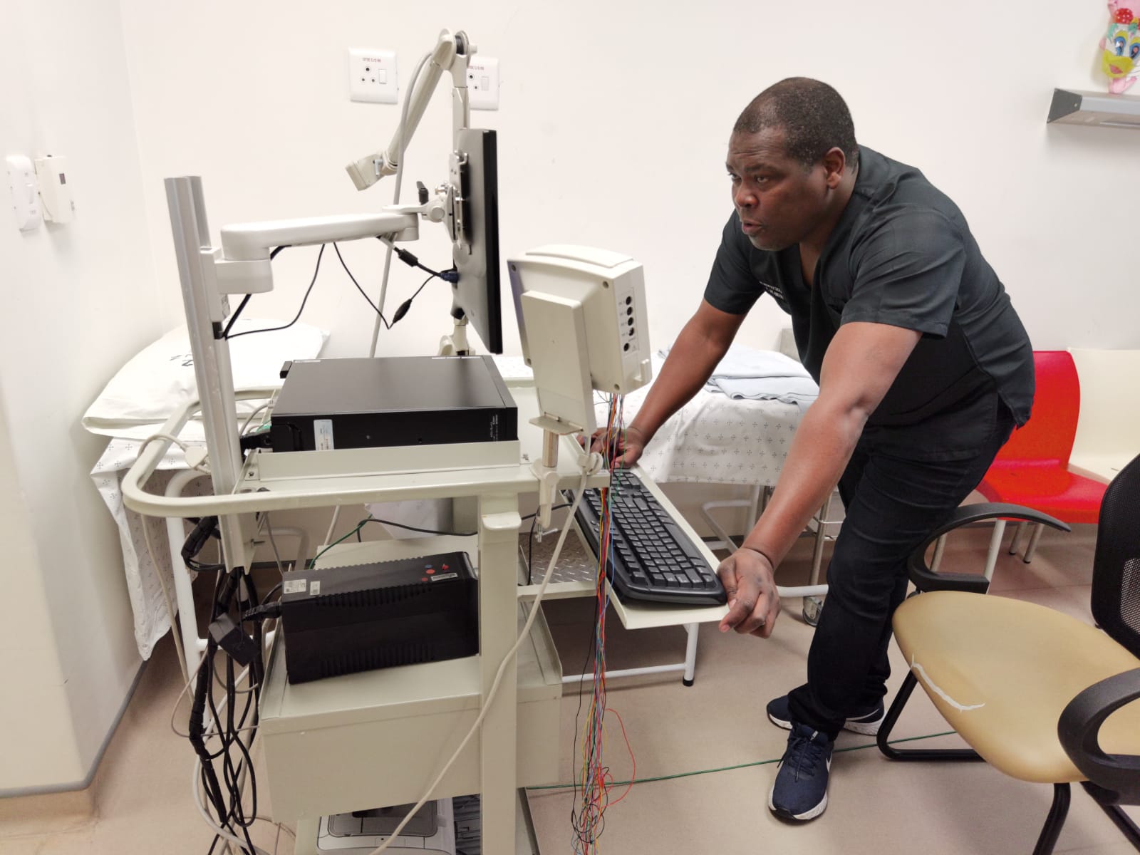 Doctor at the EEG & Snoring Clinic